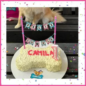 Banderin para pastel